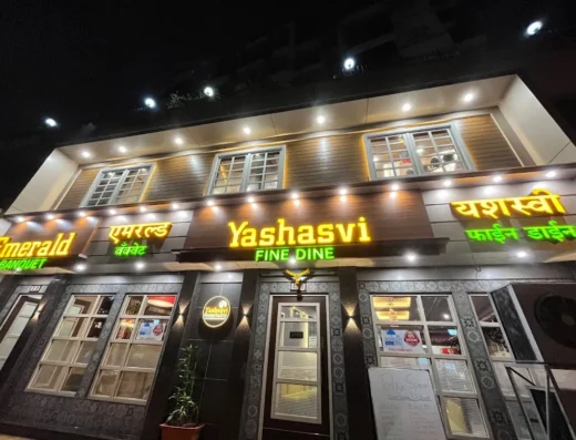 YASHASVI FINE DINE Kharghar, Navi Mumbai is visible in this image.