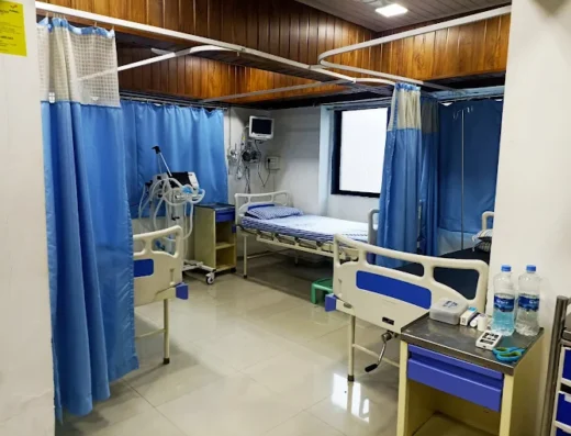 Dolphin Hospital Kharghar is visible in this image