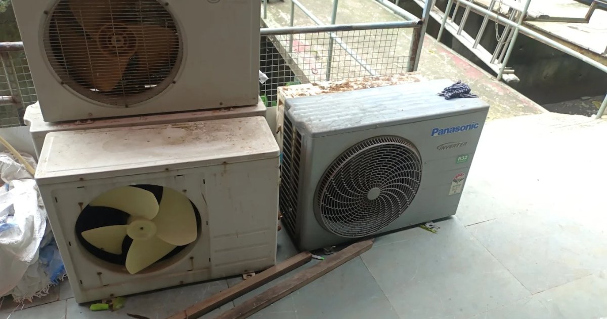 Ac spair parts & ac service SP COLLING SERVICE is visible in image