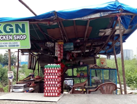 Kgn Chicken Shop Kharghar is visible in this image.