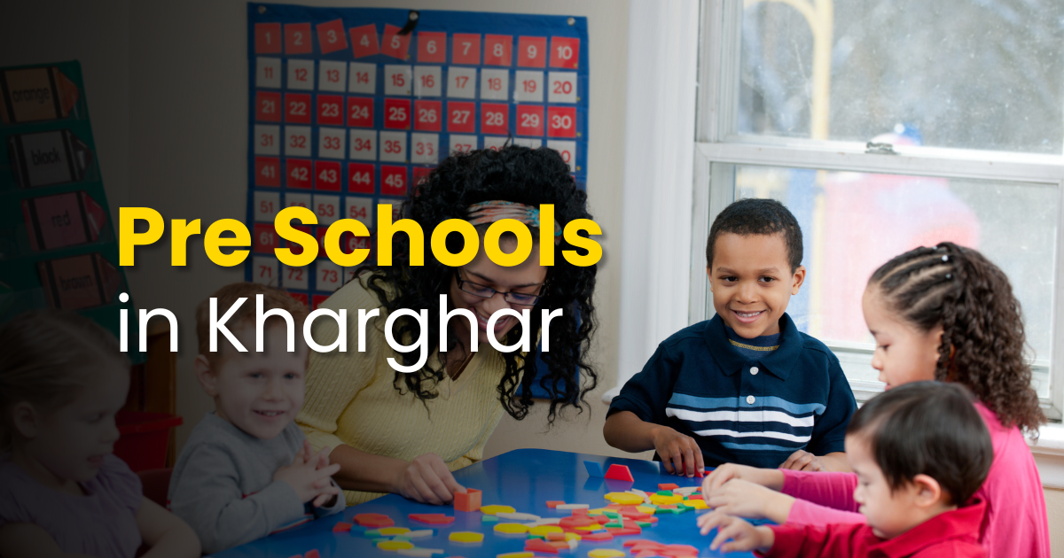 Preschool in Kharghar is visible in this image