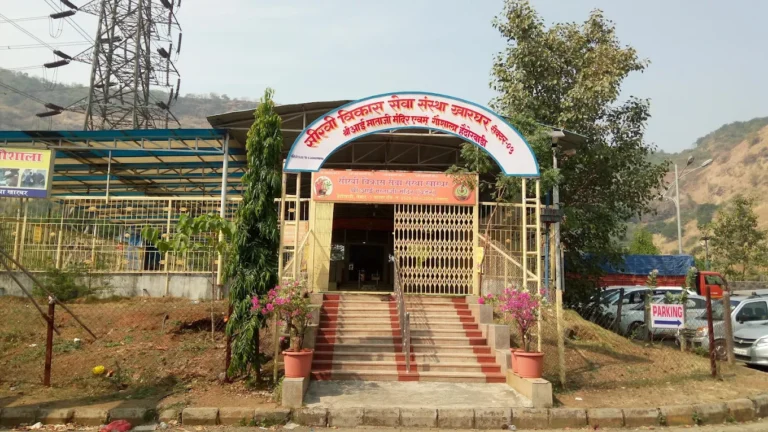 Shree Aai Mataji Mandir temple is visible in this image