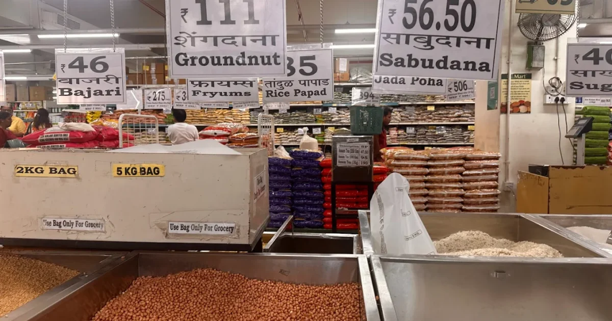 Dmart kharghar grocery section