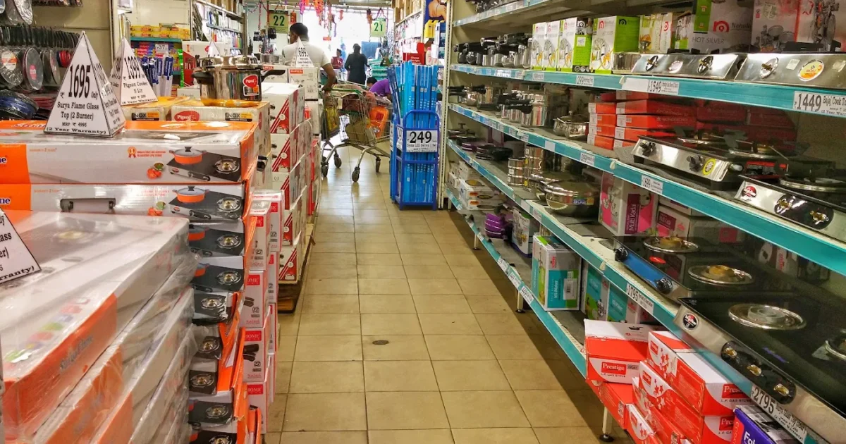 Dmart kharghar kitchen ware section