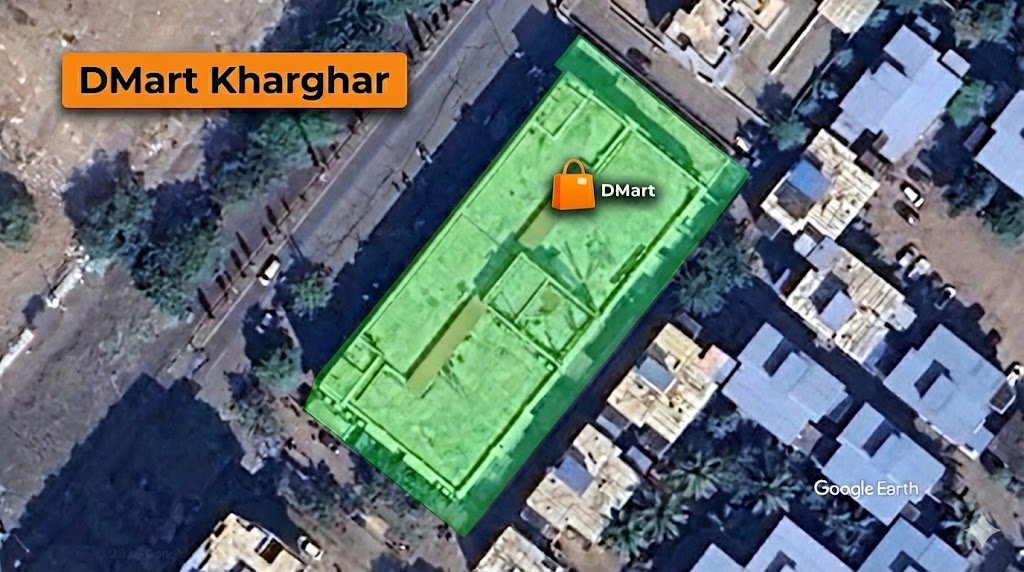 Dmart kharghar map
