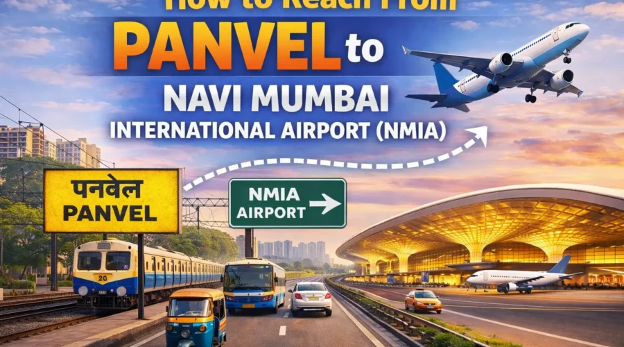 How to Reach From Panvel to Navi Mumbai International Airport (NMIA)