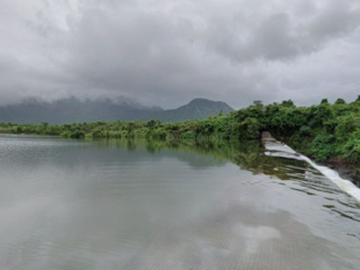 Morbe Dam During Rainy Season