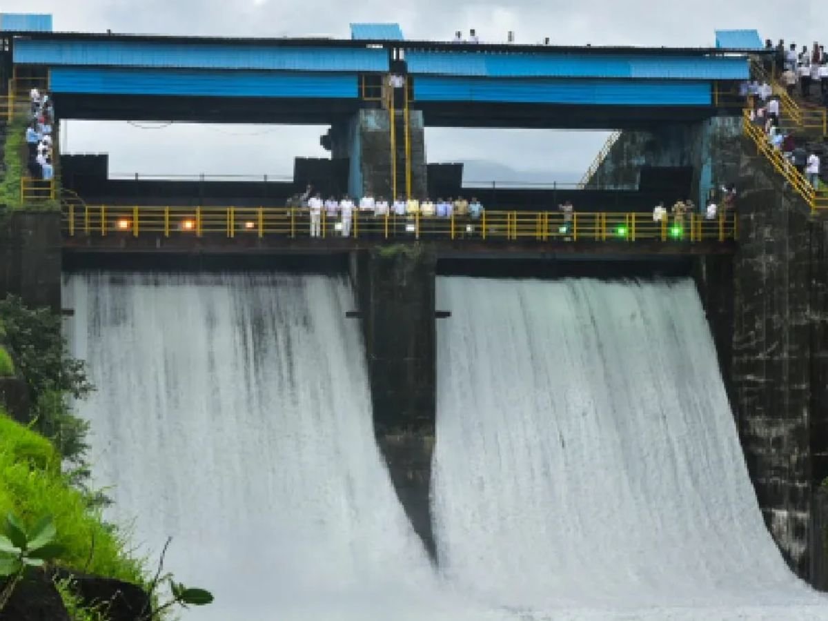 Morbe Dam Over flow image