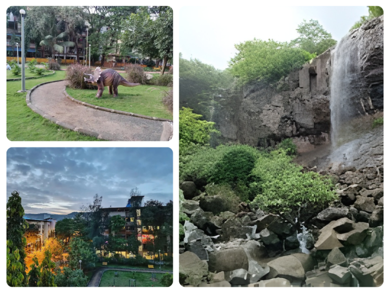 Parks kharghar 11 sec is visible in this image