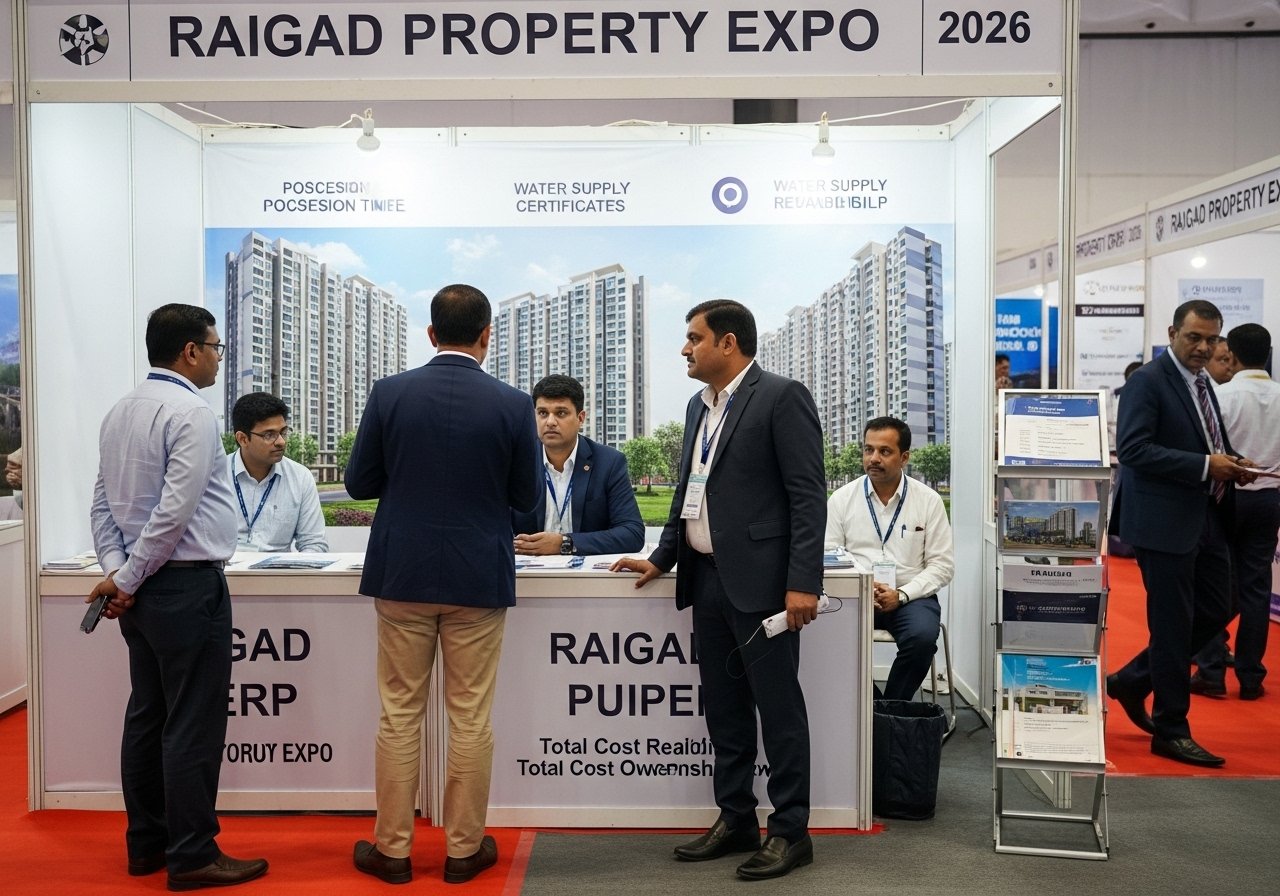 Raigad Property Expo is visible in this image.
