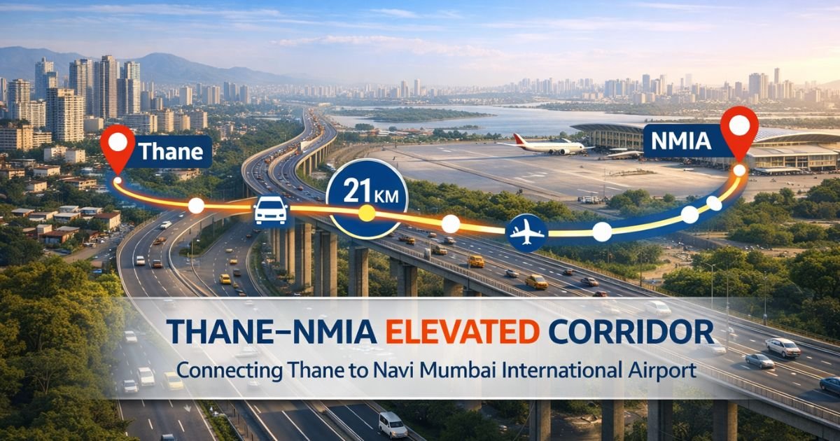 Proposed Thane–NMIA Elevated Corridor: Connecting Thane to the New Airport