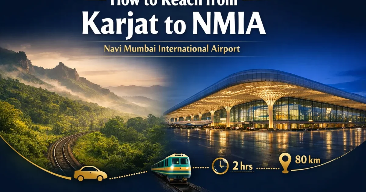 How to Reach From Nerul to Navi Mumbai International Airport (NMIA)
