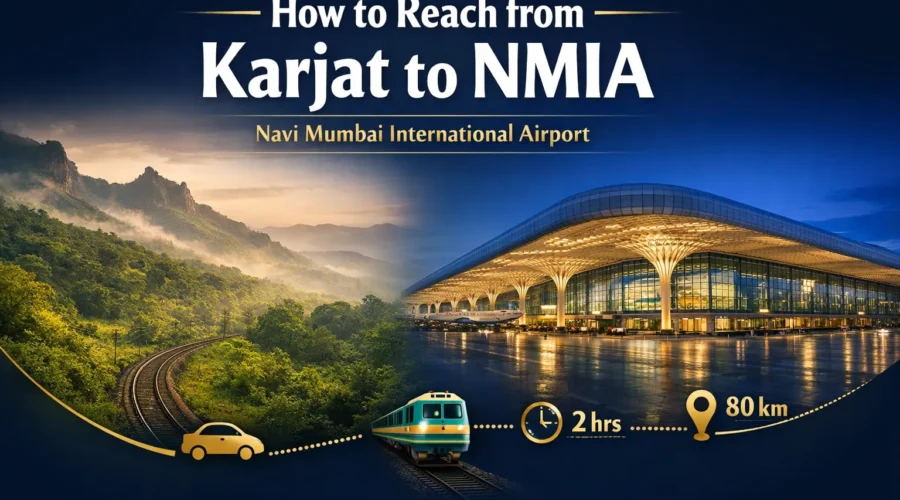 How to Reach From Nerul to Navi Mumbai International Airport (NMIA)