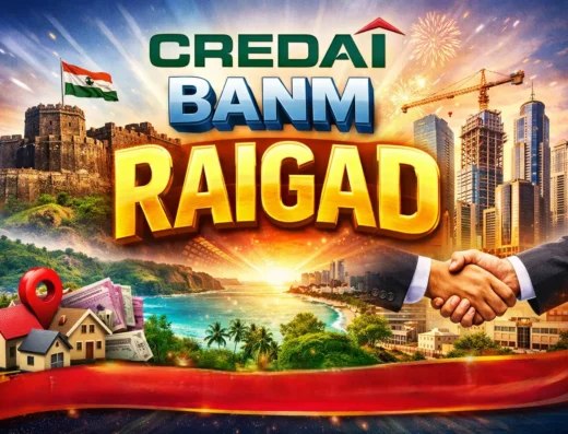 Credai BANM Raigad is visible in this image.