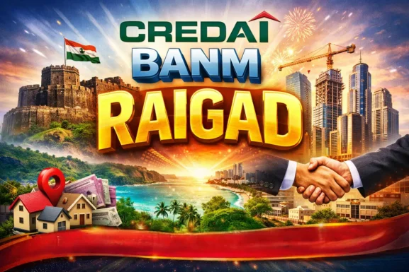 Credai BANM Raigad is visible in this image.