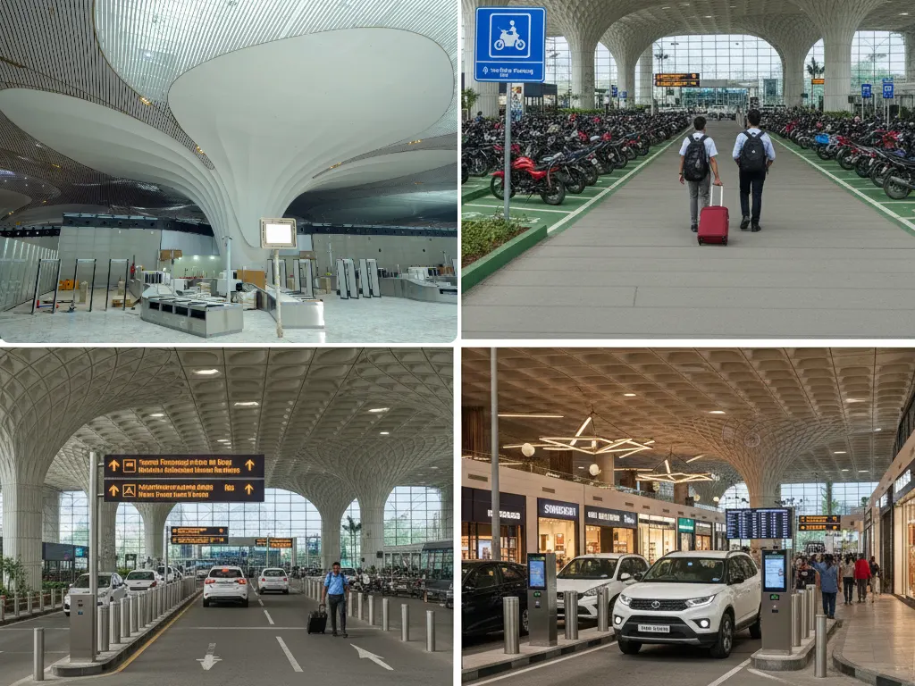 NMIA Parking is visible in this image