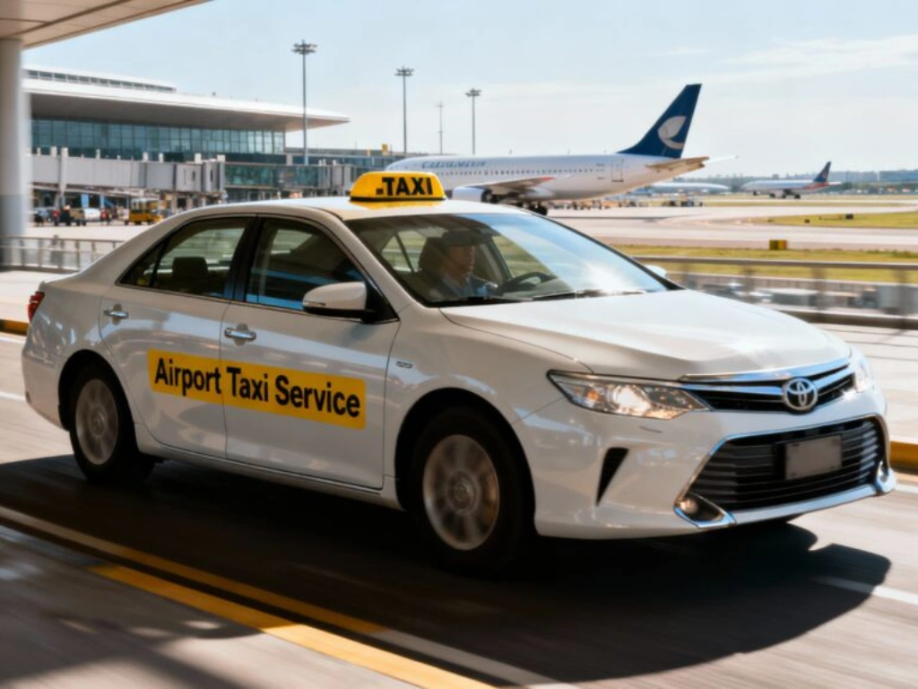 NMIA Taxi is visible in this image