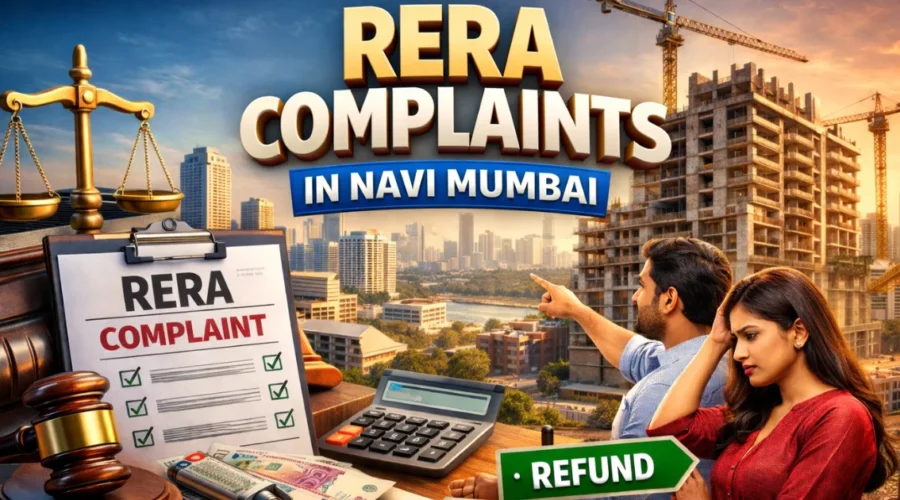 How to file the complaint in MAHARERA Navi Mumbai