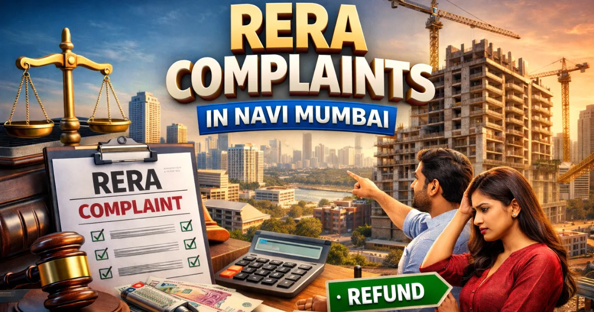 How to file the complaint in MAHARERA Navi Mumbai