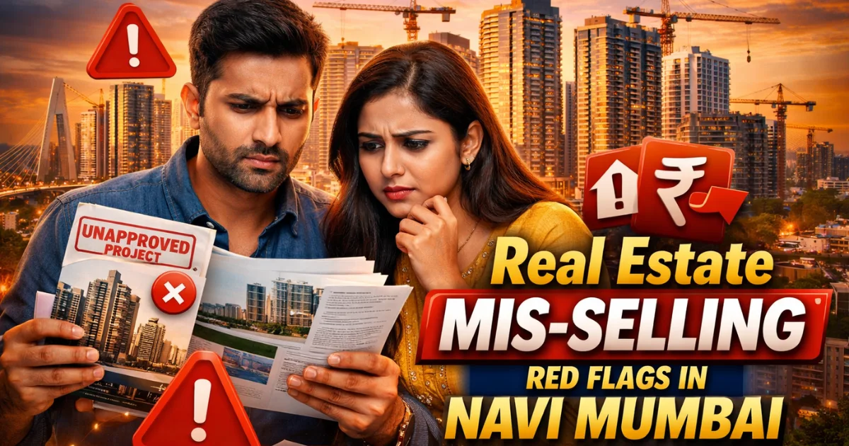 Real Estate Mis-selling in Navi Mumbai: Red Flags Every Buyer Must Recognize