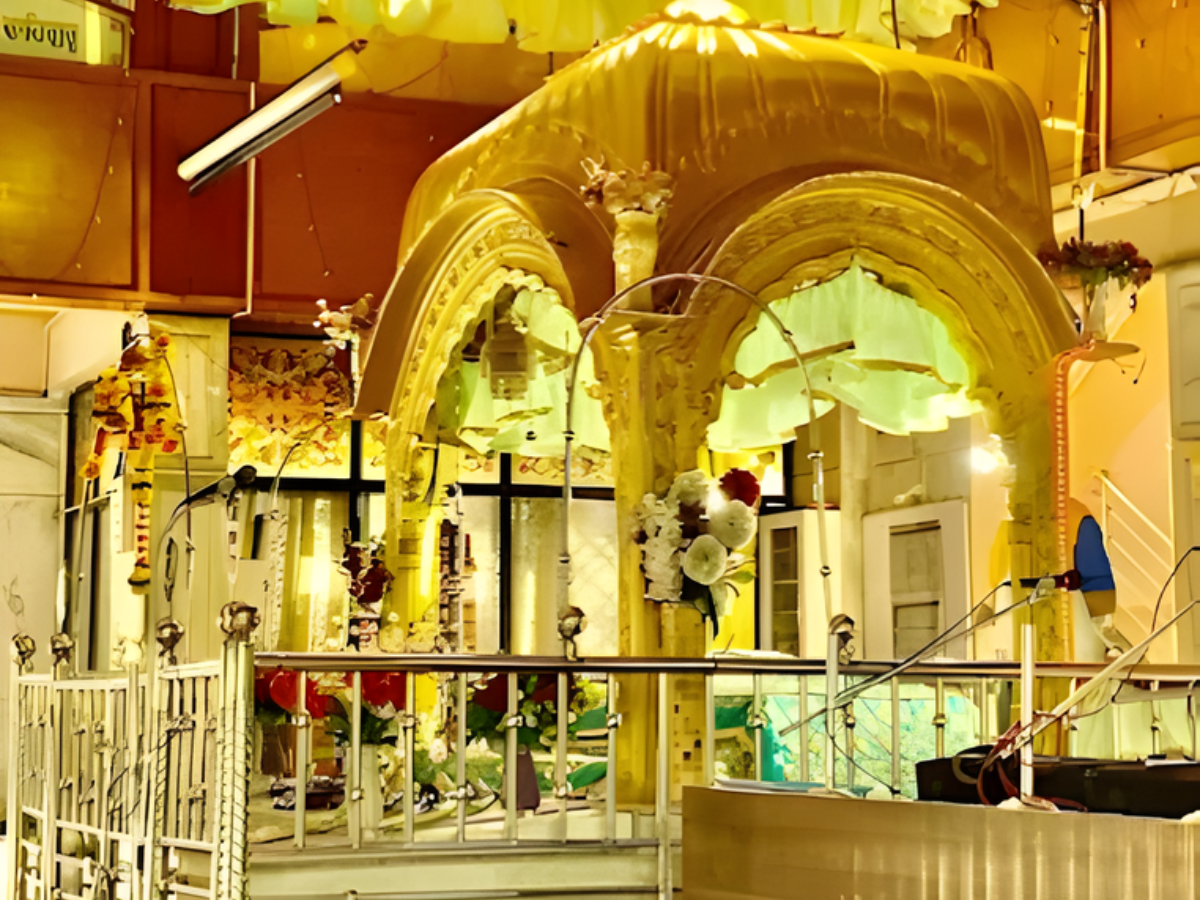 belapur gurudwara is visible in this image