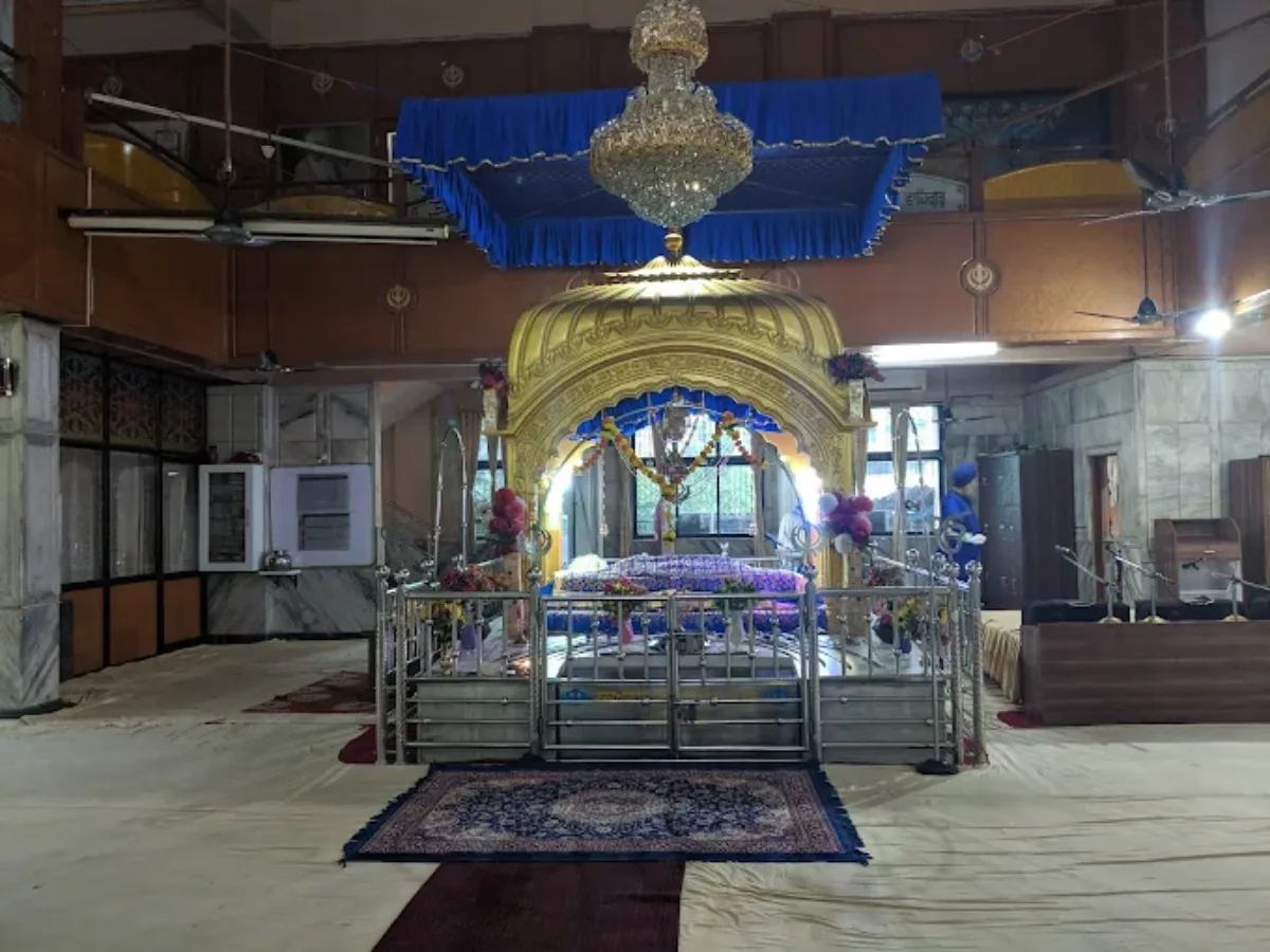 belapur gurudwara is visible in this image