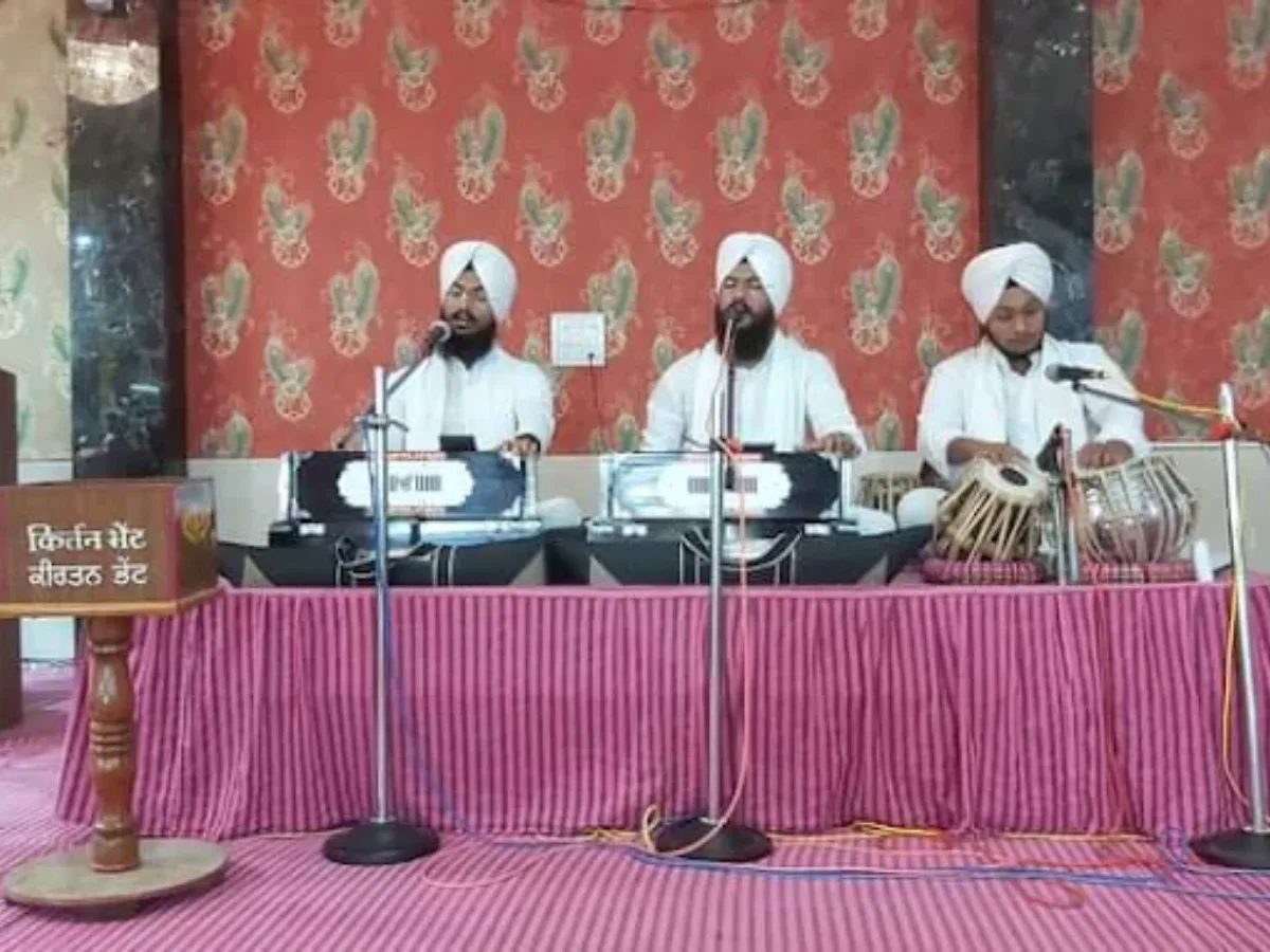 belapur gurudwara is visible in this image