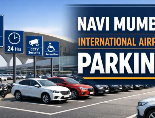 NMIA Parking is viisble in this image