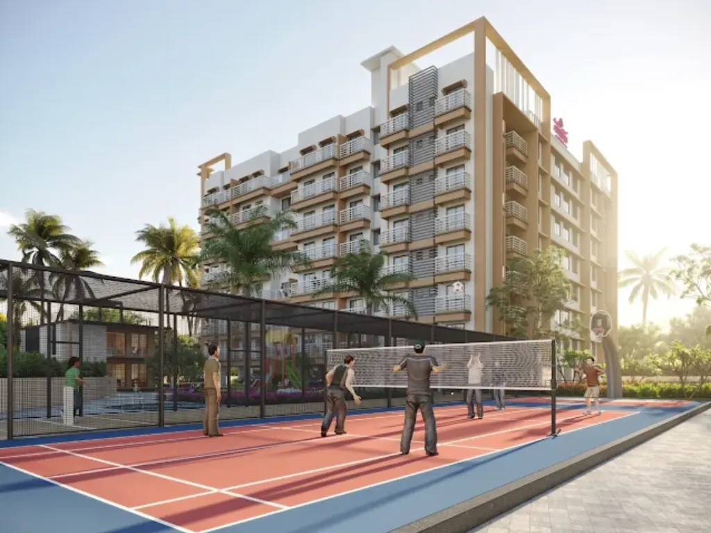 space india is viisble in this image