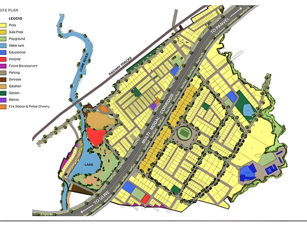 Vrindavan Developers Pushpak Nagar is visible in this image