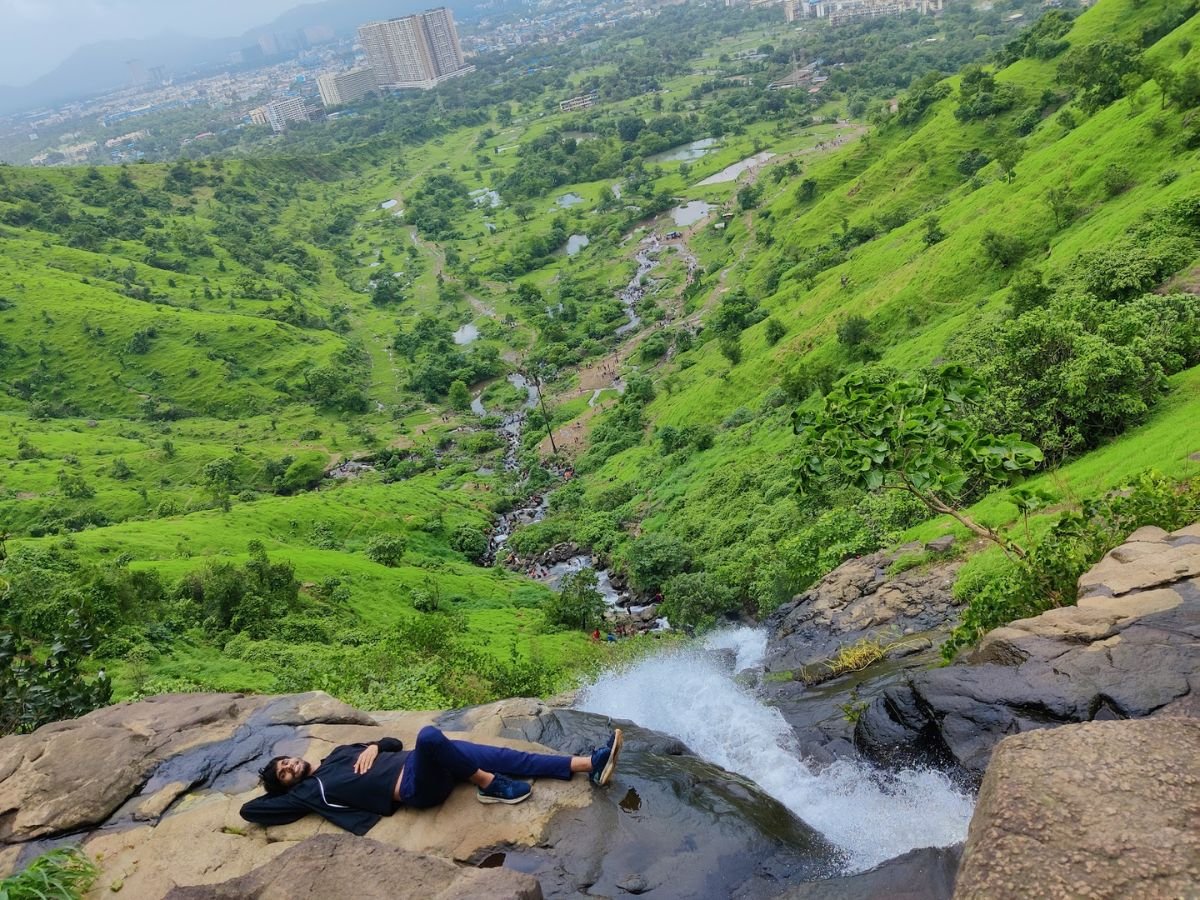Adai Waterfall Panvel Aerial View