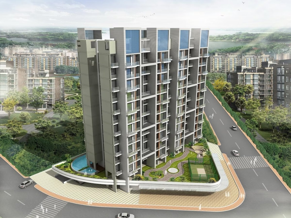 Akshar Group Vashi Builder is visible in this image.