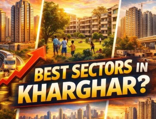 Best Sectors in Kharghar for Buying a Flat is visible in this image