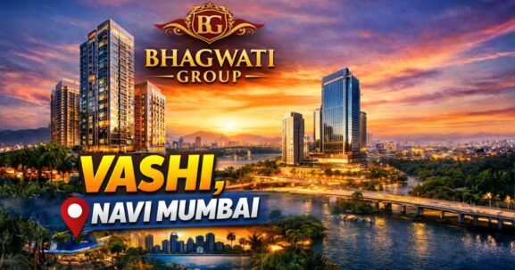 Bhagwati Builders Vashi is visible in this image