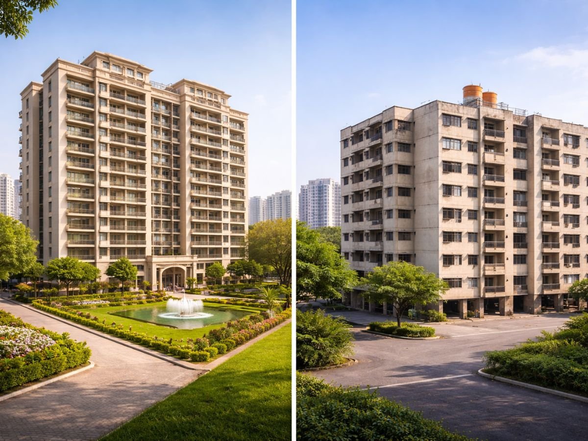 Self-use vs investment property decision illustration