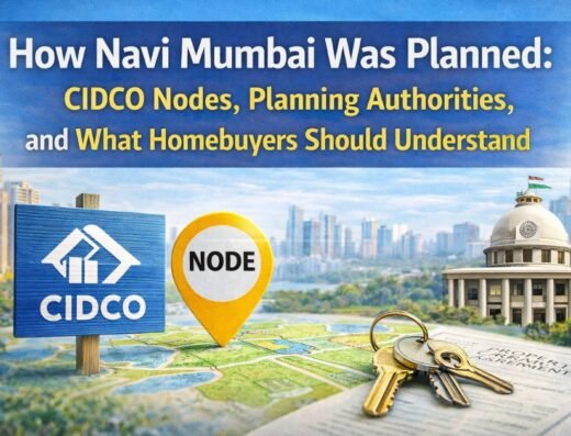 How Navi Mumbai Was Planned is visible in this image