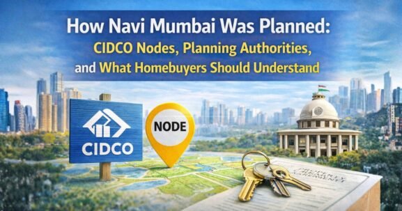 How Navi Mumbai Was Planned is visible in this image