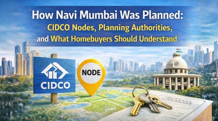 How Navi Mumbai Was Planned: CIDCO Nodes Explained for Homebuyers
