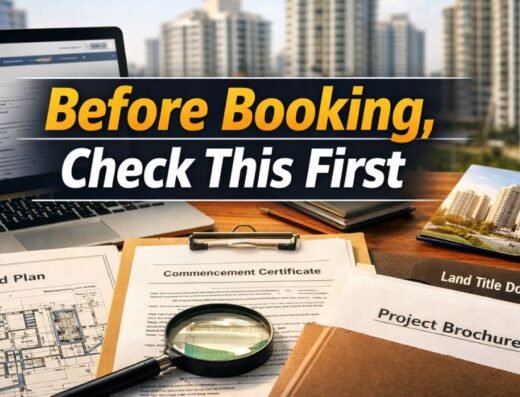 How to Check If a Navi Mumbai Project Has Received All Required Approvals Before Booking thumbnail is visible in this image.