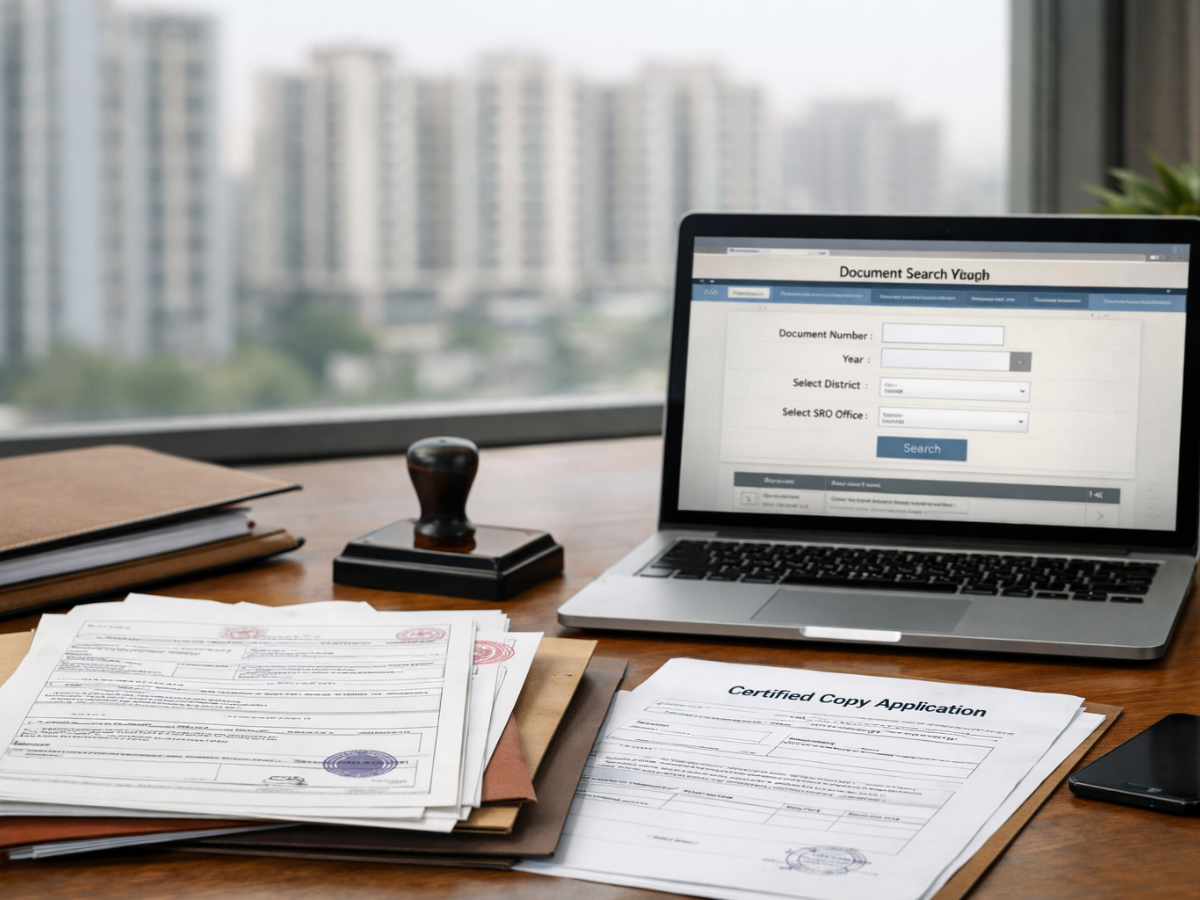 How to Get Certified Copy of Sale Deed in Navi Mumbai is visible in this image