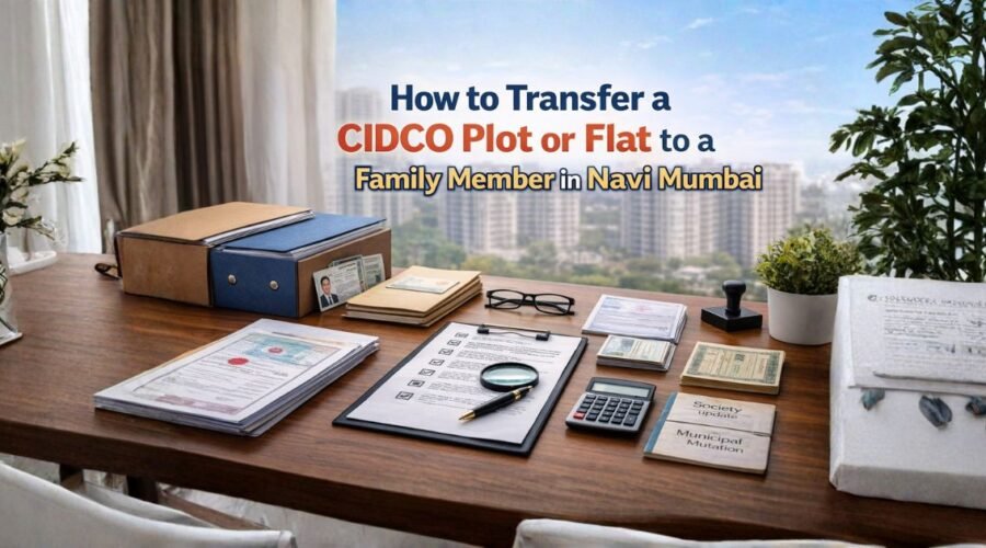 How to Transfer a CIDCO Plot or Flat to a Family Member in Navi Mumbai