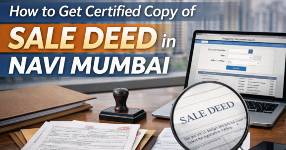 Thumbnail for How to get certified sale deed in navi mumbai is visible in this image.