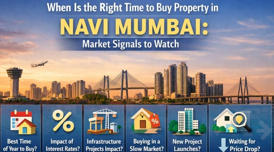 Best Time to Buy Property in Navi Mumbai in 2026: Market Signals, Buy Now or Wait?