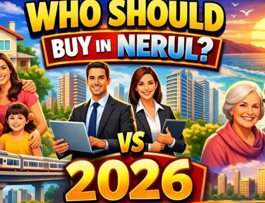 Nerul residential area showing family friendly housing environment