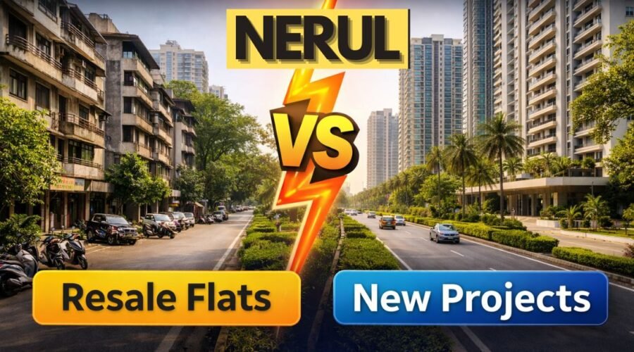 New Projects vs Resale Flats in Nerul: What Buyers Should Choos?