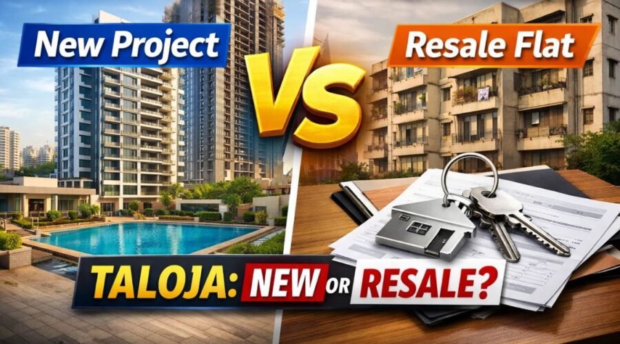 New Projects vs Resale Flats in Taloja: Which Should You Choose?