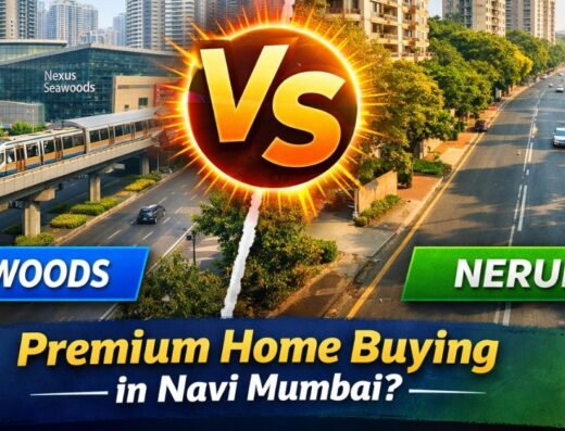 Seawoods vs Nerul Which Is Better for Premium Residential Buying in Navi Mumbai thumbnail is visible in this image.