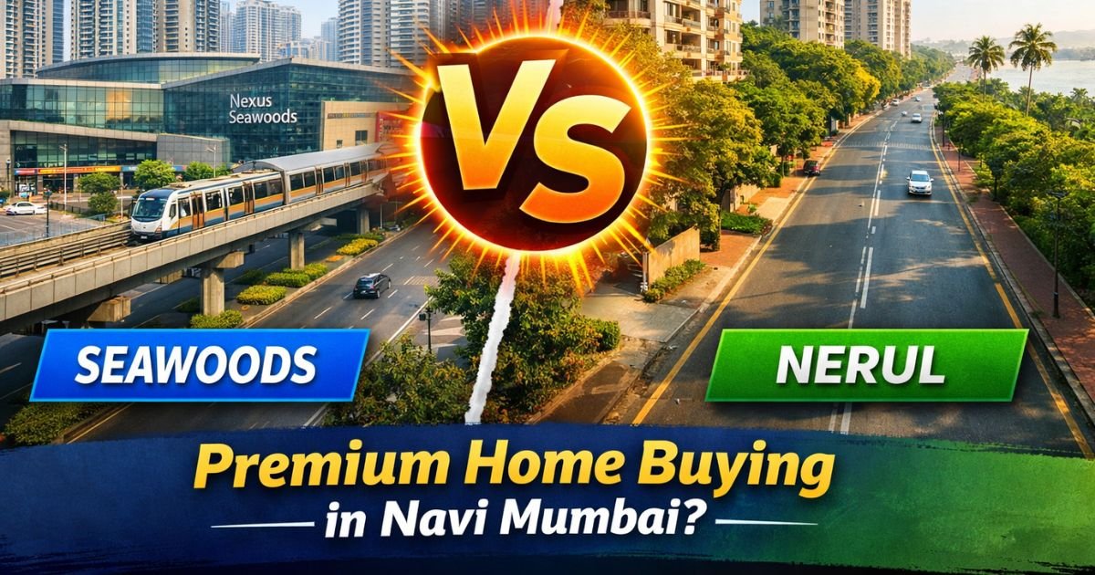 Seawoods vs Nerul: Which Is Better for Premium Residential Buying in Navi Mumbai?