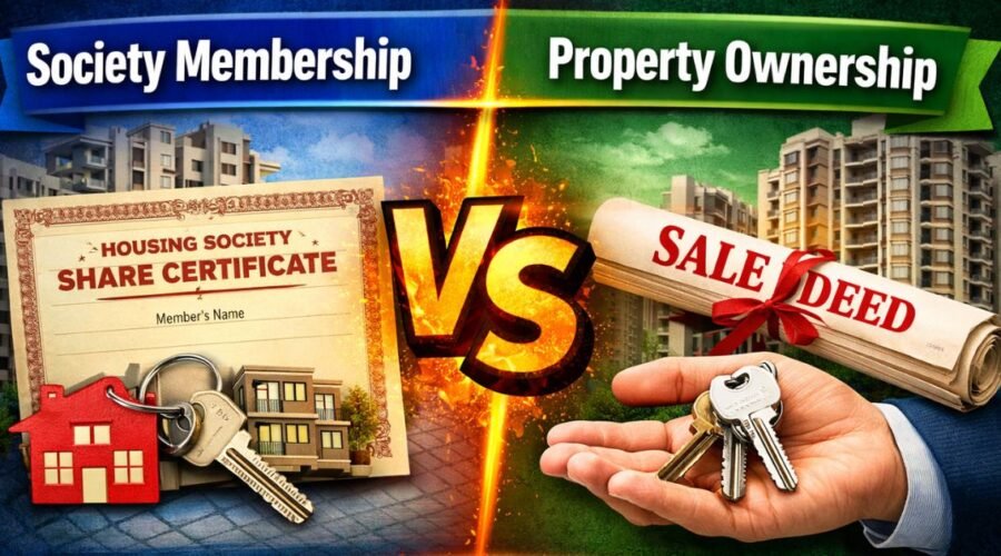 Society Membership vs Property Ownership in Navi Mumbai: What Is the Difference?