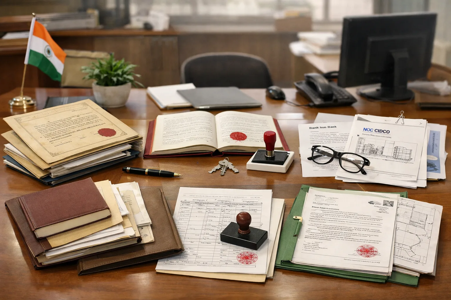 Structured property transfer workflow in India